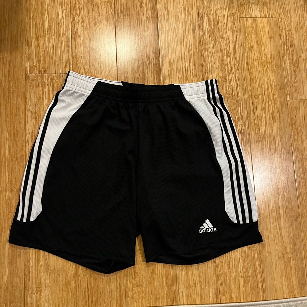 Adidas 2000s classic athletic shorts, EUC - Picture 2 of 3